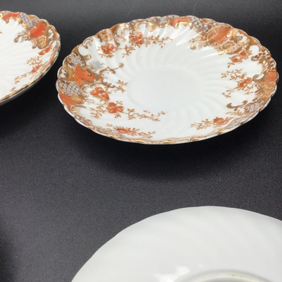 4 Ansley England Saucers
