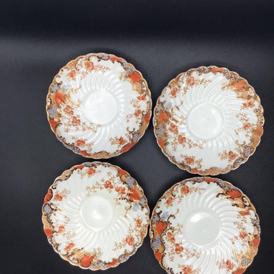 4 Ansley England Saucers