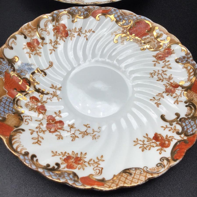 4 Ansley England Saucers