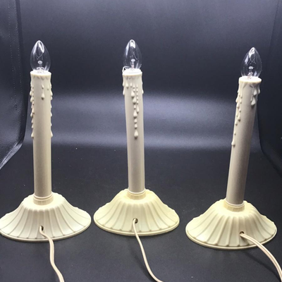 Plastic Melting Wax Electric Christmas Window Candles