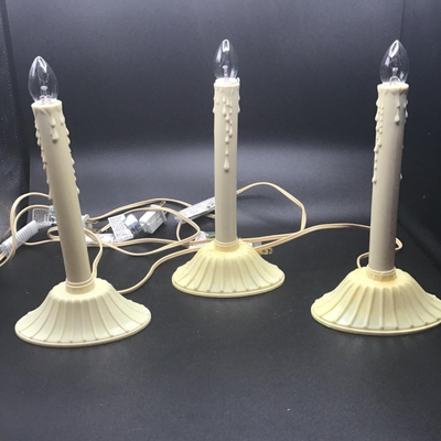 Plastic Melting Wax Electric Christmas Window Candles