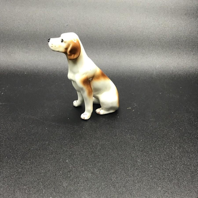 3" Porcelain Dog Figurine