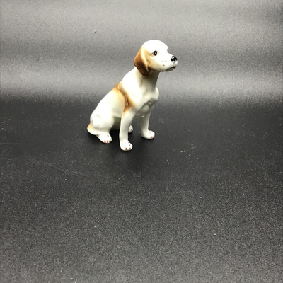 3" Porcelain Dog Figurine