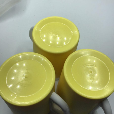 Vintage Set of 3 West Bend Thermo Serve Coffee Mugs
