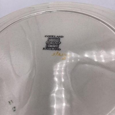 Spode Copeland Green Basket Salad Plates
