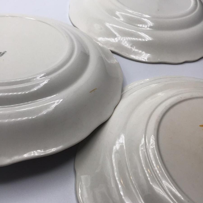 Spode Copeland Green Basket Salad Plates
