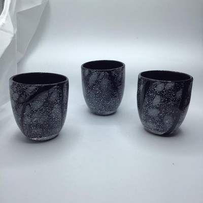 Confetti Stemless Artisan Wine Glass