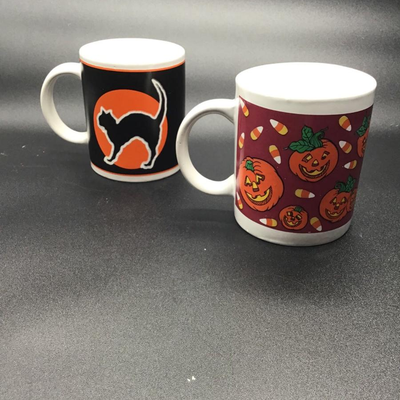 Vintage Halloween Mugs