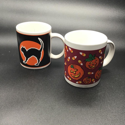 Vintage Halloween Mugs