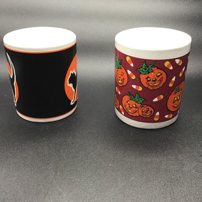 Vintage Halloween Mugs