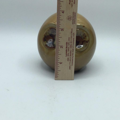 Chubby Ceramic Owl Round Ball Figurine