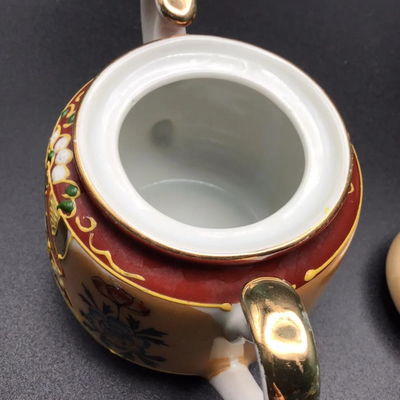 Satsuma Porcelain Cream & Sugar
