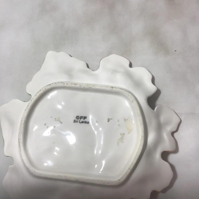 FITZ and FLOYD Floral Leaf Pin Dish
