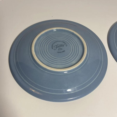 Periwinkle Blue Fiestaware Bread & Butter Plates 