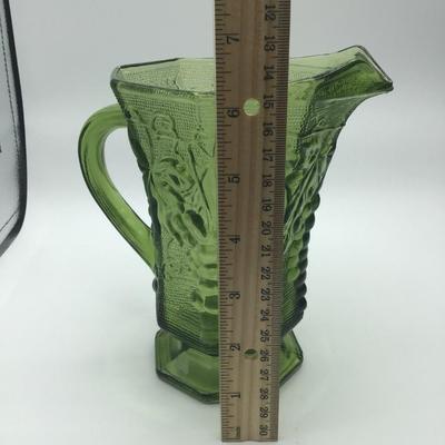 Anchor Hocking Green Juice Pitcher