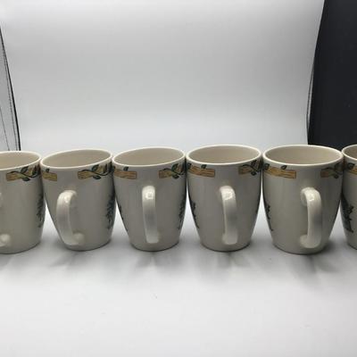 Thompson Pottery Birdhouse Tea Coffee Cup Mugs
