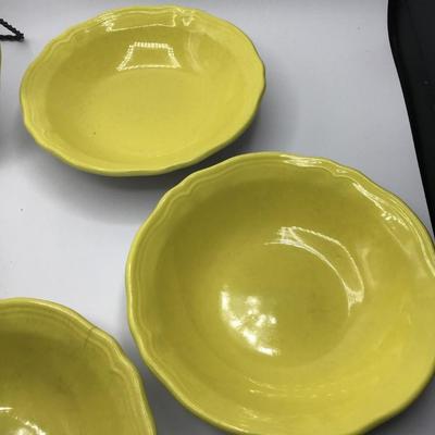Lemon Ironstone Bowls