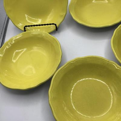 Lemon Ironstone Bowls