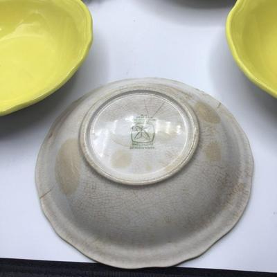 Lemon Ironstone Bowls