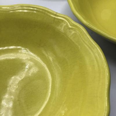 Lemon Ironstone Bowls