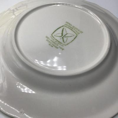 Lemon Ironstone Salad Plates