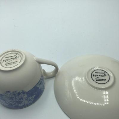Wedgewood Home Cup and Saucer