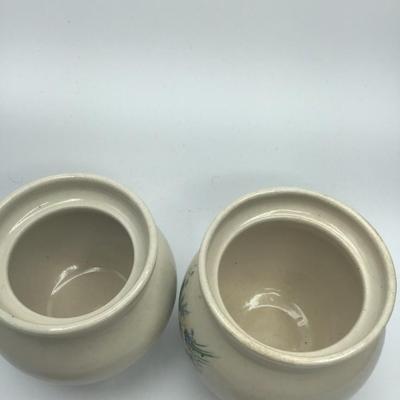 Casey Pottery "Daisy" Cannisters