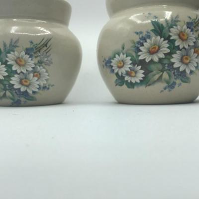 Casey Pottery "Daisy" Cannisters