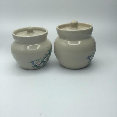 Casey Pottery "Daisy" Cannisters