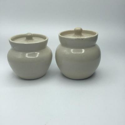 Casey Pottery "Daisy" Cannisters