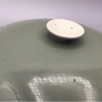POOLE POTTERY TWINTONE COVERED CASSEROLE BOWL