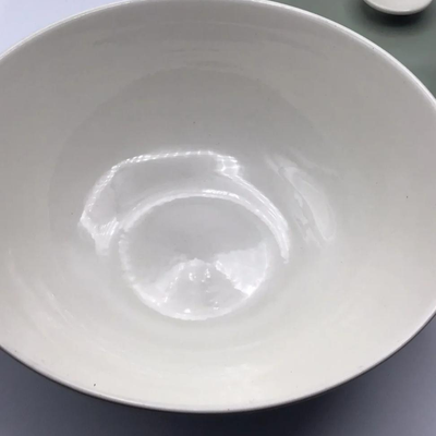 POOLE POTTERY TWINTONE COVERED CASSEROLE BOWL