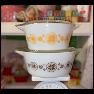 Pyrex 474 and 475 Town and Country
