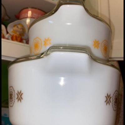 Pyrex 474 and 475 Town and Country