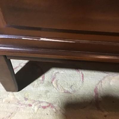Wooden End Table - READ