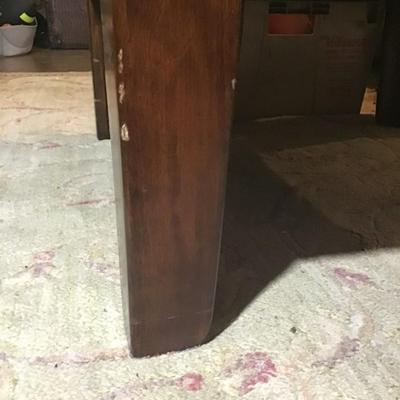 Wooden End Table - READ