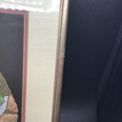 Vintage Leaf Painting