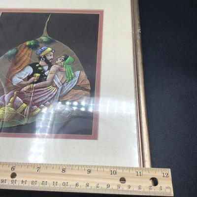 Vintage Leaf Painting