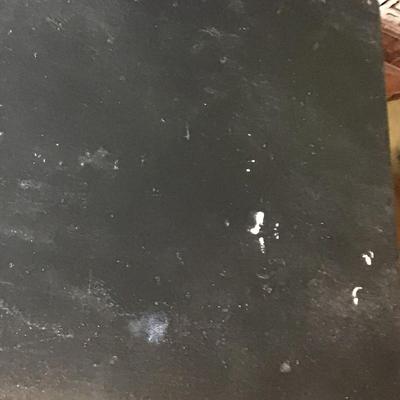 Painted Black Wood Desk