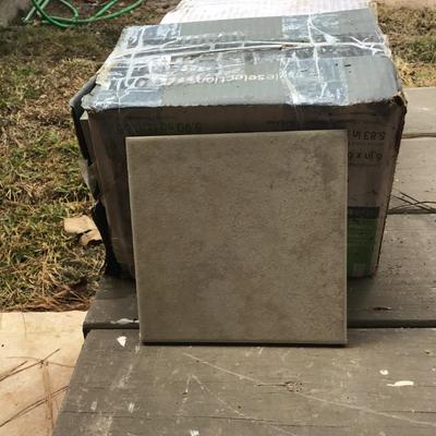 2 Boxes of 6x6 tile