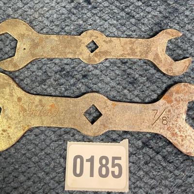 2 Indestro vintage Wrenches