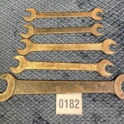 Vintage Herbrand Tappet open end Wrenches