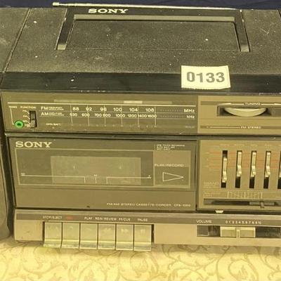 Sony AM/FM, Cassette Corder CFS-1000