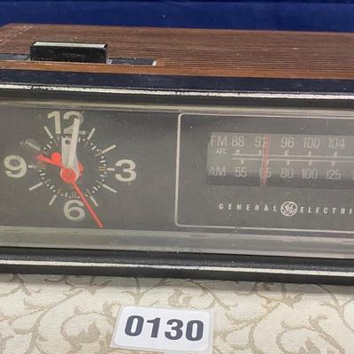 General Electric Radio and Clock