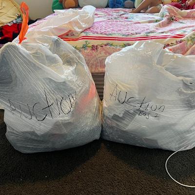 2 bags of clothes