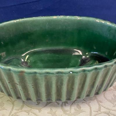 Hull USA Planter and Plate