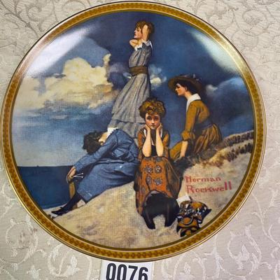 Norman Rockwell Plate