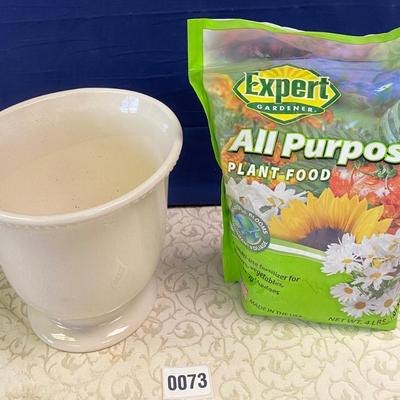 Planter and Plant Food