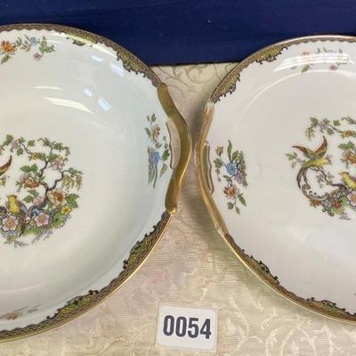 Vintage Serving Bowl and Plate