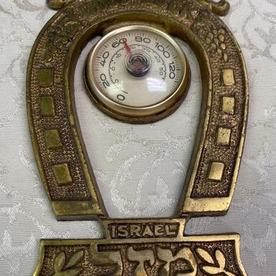 Vintage Israel Thermometer